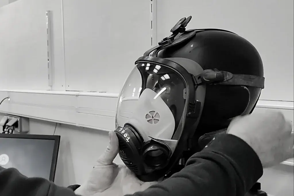 Contrôle technique d’un masque complet