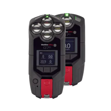 Détecteur de gaz Blackline Safety G7c, vendu, loué et étalonné par Difenair